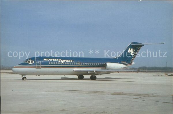 Flugzeuge Zivil Midwest Express McDonnell Douglas DC-9-