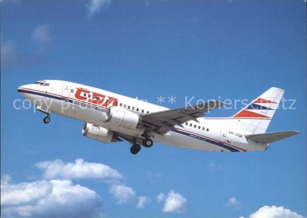 Flugzeuge Zivil CSA Boeing B737-500