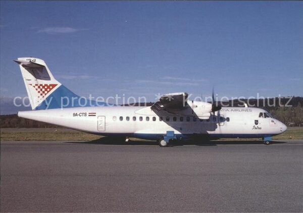 Flugzeuge Zivil Croatia Airlines ATR-42 9A-CTS c/n 312