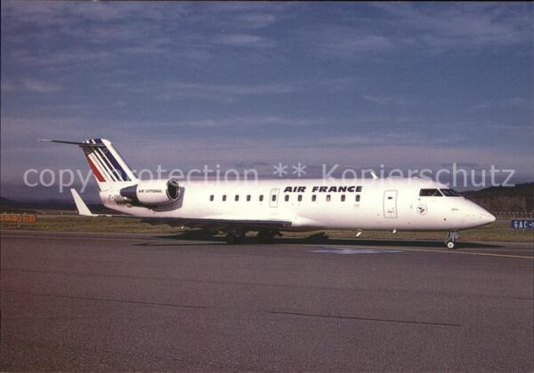 Flugzeuge Zivil Air France Air Littoral Canadair CL600-