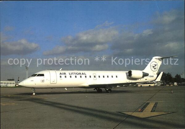 Flugzeuge Zivil Air Littoral Canadair Regional Jet F-GN