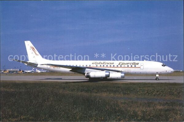 Flugzeuge Zivil Egyptair DC-8-62 N772 CA c/n 46131