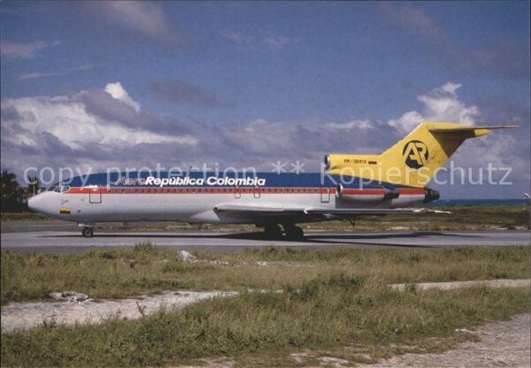 Flugzeuge Zivil Aero Republica Colombia Boeing B.727-46