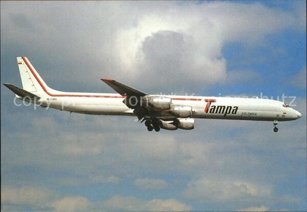 Flugzeuge Zivil Tampa Colombia McDonnell Douglas DC8.71