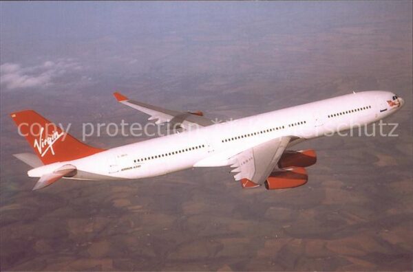 Flugzeuge Zivil Virgin Atlantic Airways A340 G-VBUS