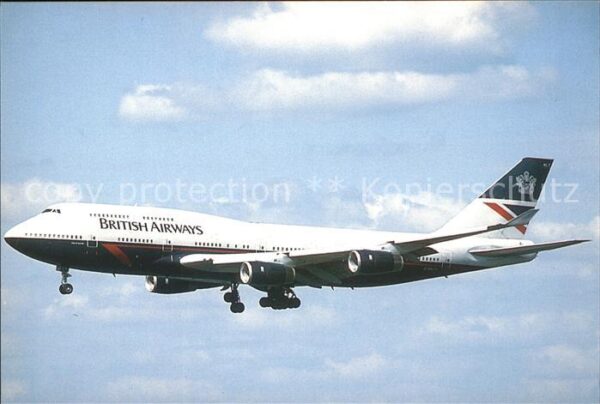 Flugzeuge Zivil British Airways Boeing 747-400 G-BNLT