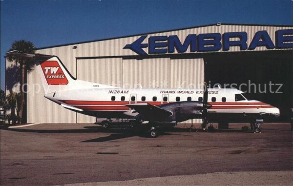 Flugzeuge Zivil Trans World Express Embraer 120 Brasili