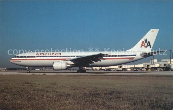 Flugzeuge Zivil American Airbus A300B4-605R