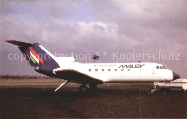 Flugzeuge Zivil Malev Jak-40 HA-LJB