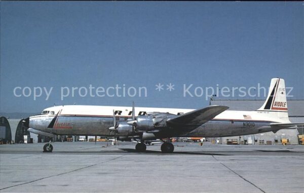 Flugzeuge Zivil Riddle Airlines Douglas DC-7CF N301G MS