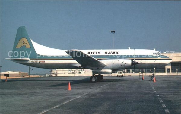 Flugzeuge Zivil Kitty Hawk Air Cargo Convair CV-640 F S
