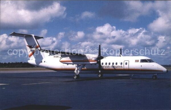 Flugzeuge Zivil Surinam Airways DeHavilland DHC-8-300 N