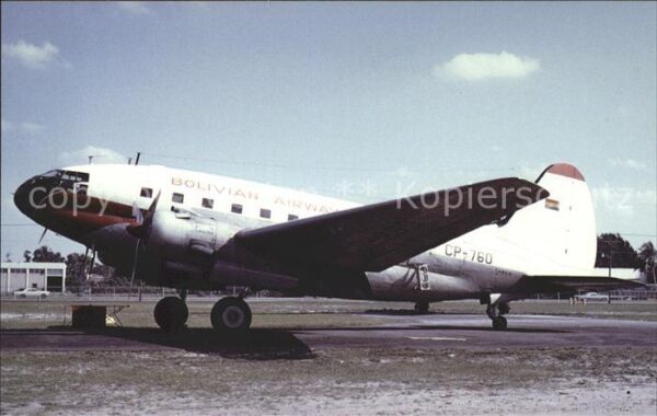 Flugzeuge Zivil Bolivian Airways Curtiss C-46 Commando