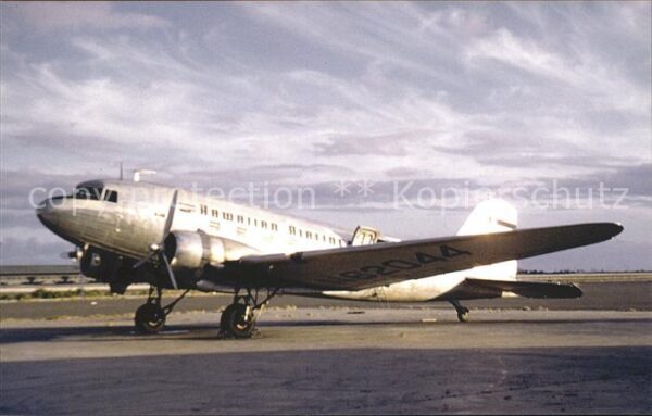 Flugzeuge Zivil Hawaiian  Airlines Douglas DC-3