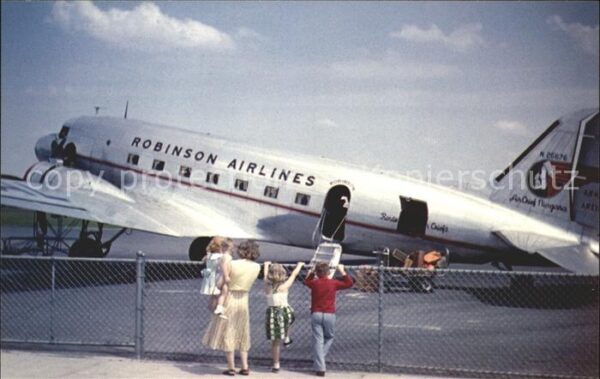 Flugzeuge Zivil Robinson Airlines Douglas DC-3