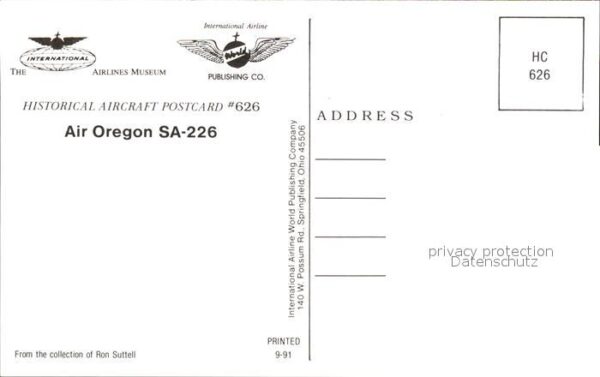 Flugzeuge Zivil Air Oregon SA-226 N5476M – Bild 2