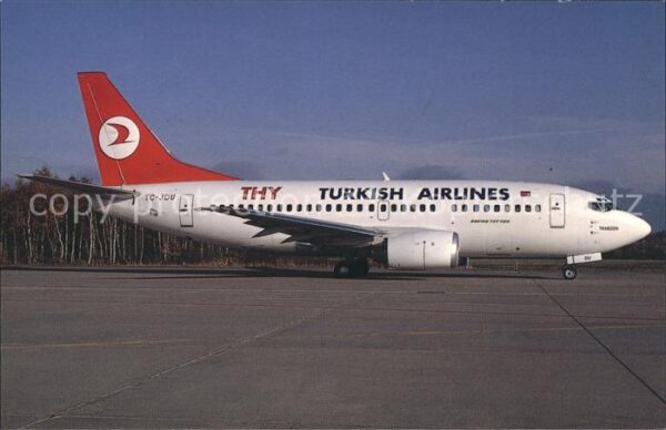 Flugzeuge Zivil Boeing 737-500 TC-JDU Thy-Turkish Airli