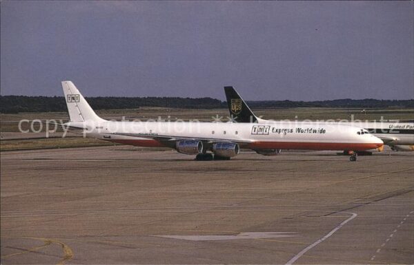 Flugzeuge Zivil McD Douglas DC-8-73CF c/n 45990 N816EV