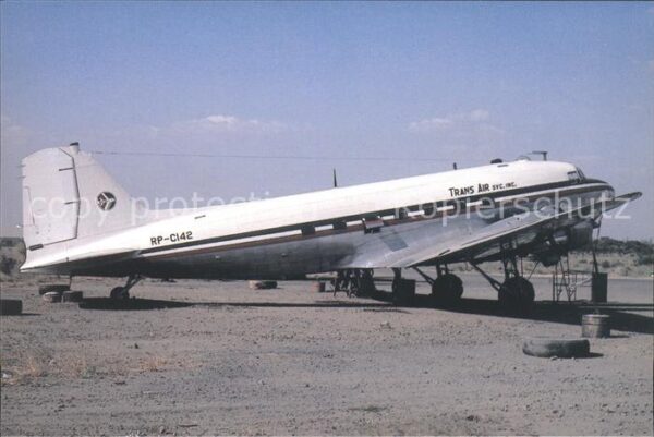 Flugzeuge Zivil Trans Air Service Inc. Douglas DC 3 RP-