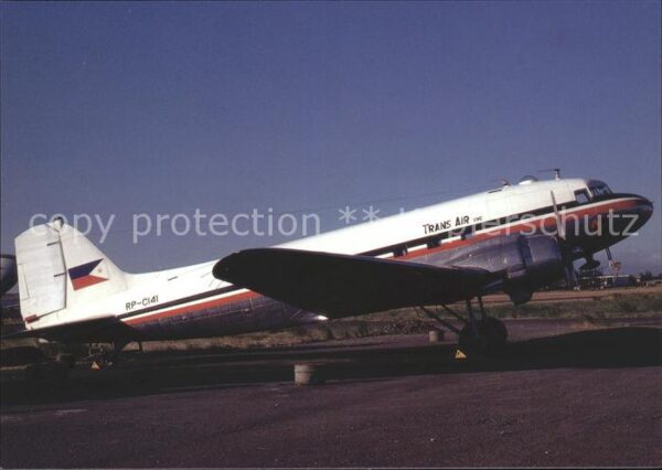Flugzeuge Zivil Trans Air Service DC-3 RP-C141 c/n 1925