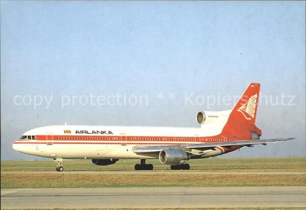 Flugzeuge Zivil Air Lanka Lockheed Tristar-100 4R-ULC