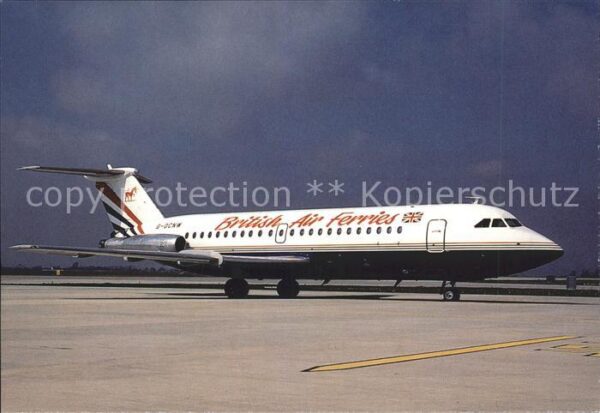 Flugzeuge Zivil BRITISH AIR FERRIES Bac 111-200 G-OCNW