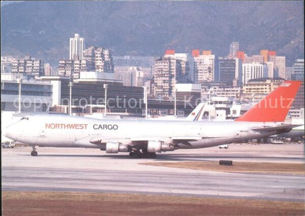 Flugzeuge Zivil Northwest Airlines USA B747-251F N617US