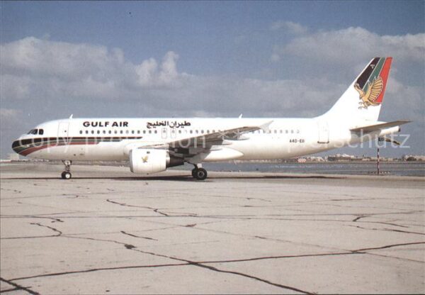 Flugzeuge Zivil Gulfair Airbus A320 A40- EB