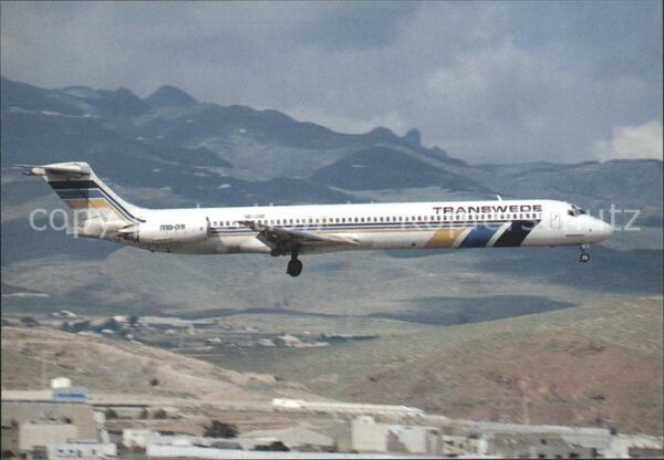 Flugzeuge Zivil Transwede MC Donnell Douglas MD-83 SE-