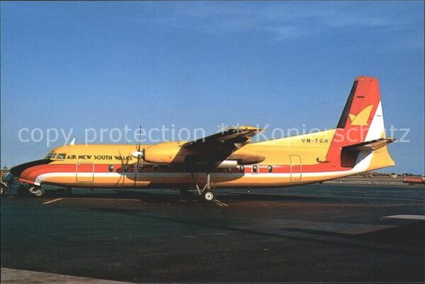 Flugzeuge Zivil Fokker F27-500F Air New South Wales VH-