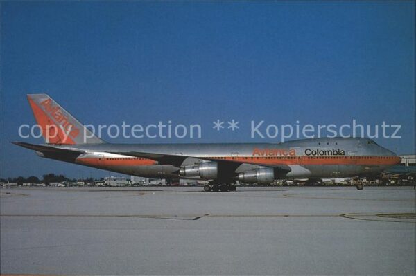 Flugzeuge Zivil Boeing 747-123 Avianca Colombia N9664 c