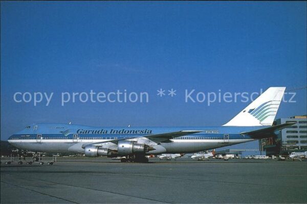 Flugzeuge Zivil Boeing 747-206B Garuda col KLM PH-BUG c