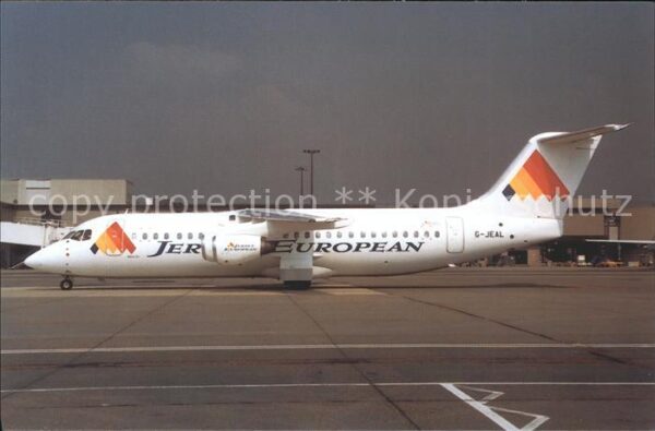 Flugzeuge Zivil Jersey European Airways Bac 146-300 G-J