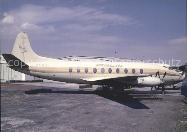 Flugzeuge Zivil Aero Eslava Viscount 745D XA-RJL c/n 39