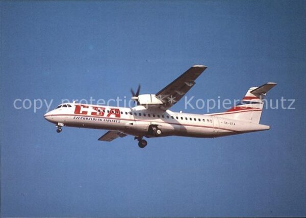 Flugzeuge Zivil CSA Czechoslovak Airlines ATR72 OK-XFA