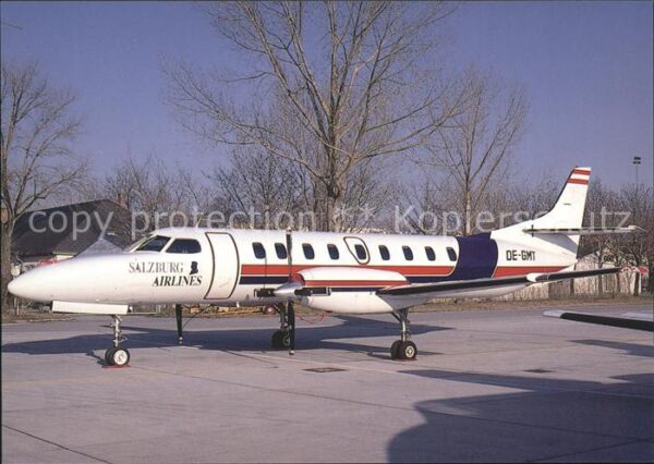 Flugzeuge Zivil Salzburg Airlines Swearingen SA2274C Me