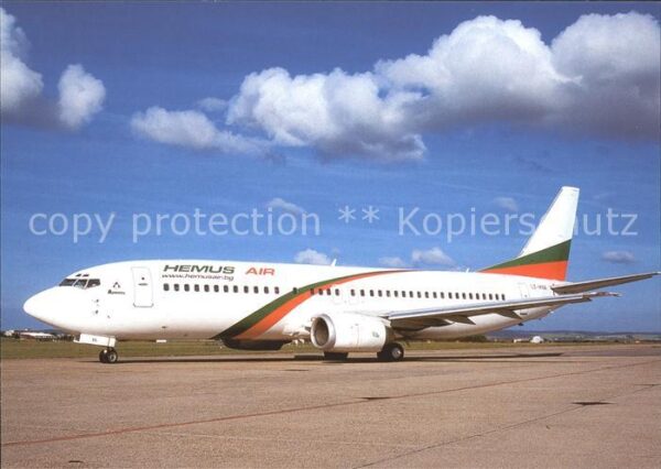 Flugzeuge Zivil Hemus Air B-737-4Y0 LZ-HVA c/n 26066