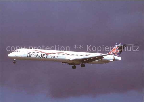 Flugzeuge Zivil Britishjet.com MD-90-30 HB-JIB c/n 5355
