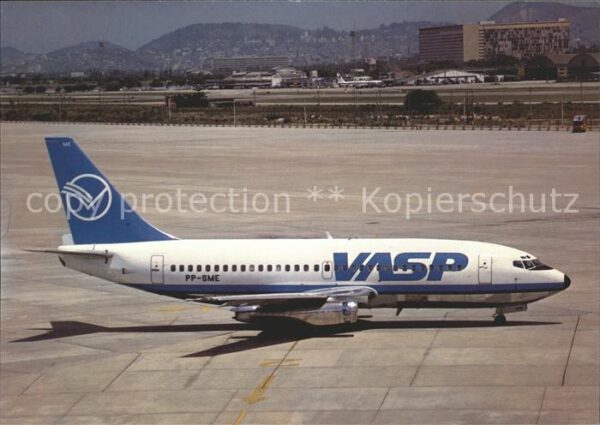 Flugzeuge Zivil VASP Boeing 737-2A1 PP-SME cn 20096