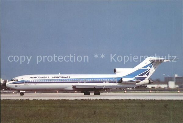 Flugzeuge Zivil Aerolineas Argentinas Boeing 727-287 Ad