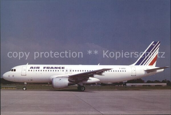 Flugzeuge Zivil Air France Airbus A320-110 F-GFKC c/n 0