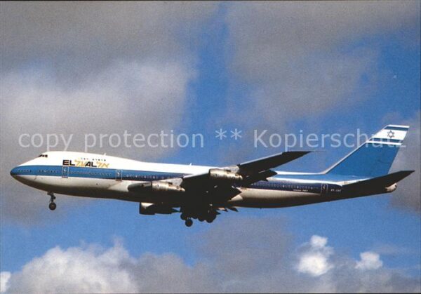 Flugzeuge Zivil EL AL Boeing 747-258C 4X-AXF