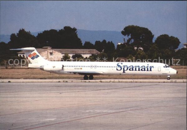 Flugzeuge Zivil EC-EJU Douglas DC9-83 Spanair c/n 49672