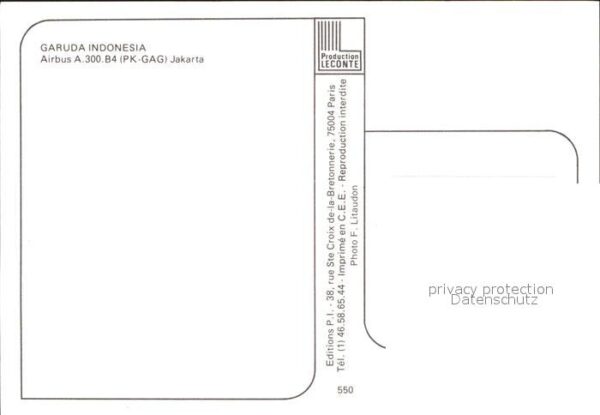 Flugzeuge Zivil Garuda Indonesia Airbus A300-B4 PK-GAG – Bild 2