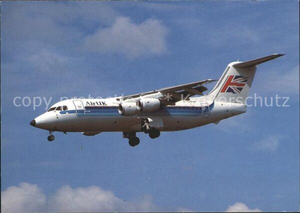 Flugzeuge Zivil Air Uk BAe 146-200 G-CNMF cn E-2079