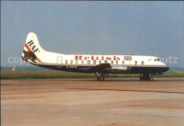 Flugzeuge Zivil BAF Viscount 806 G-AOYN C/N 263