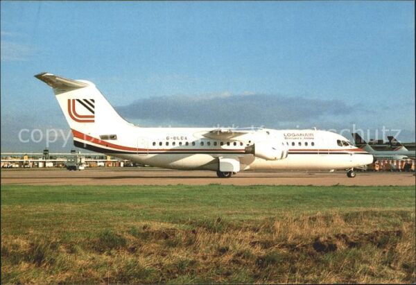Flugzeuge Zivil Loganair BAe 146-200 G-OLCA