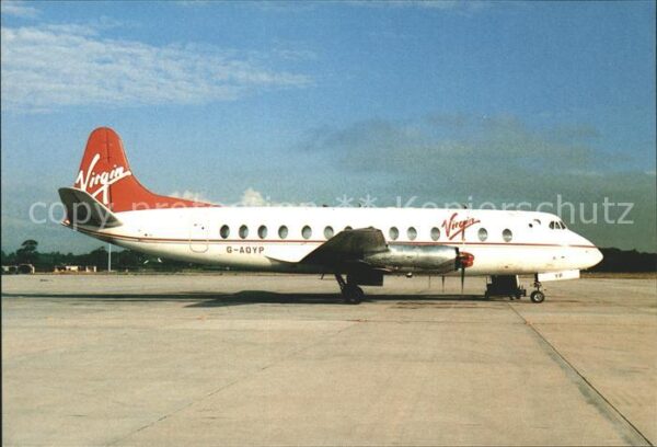 Flugzeuge Zivil Virgin Viscount 806 G-AOYP C/N 265
