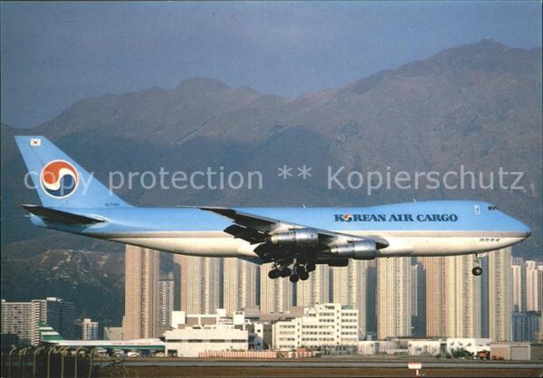 Flugzeuge Zivil Korean Air Cargo Boeing 747-230 F HL-74