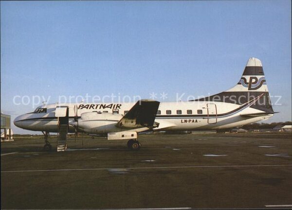 Flugzeuge Zivil Partnair CV580 LN-PAA